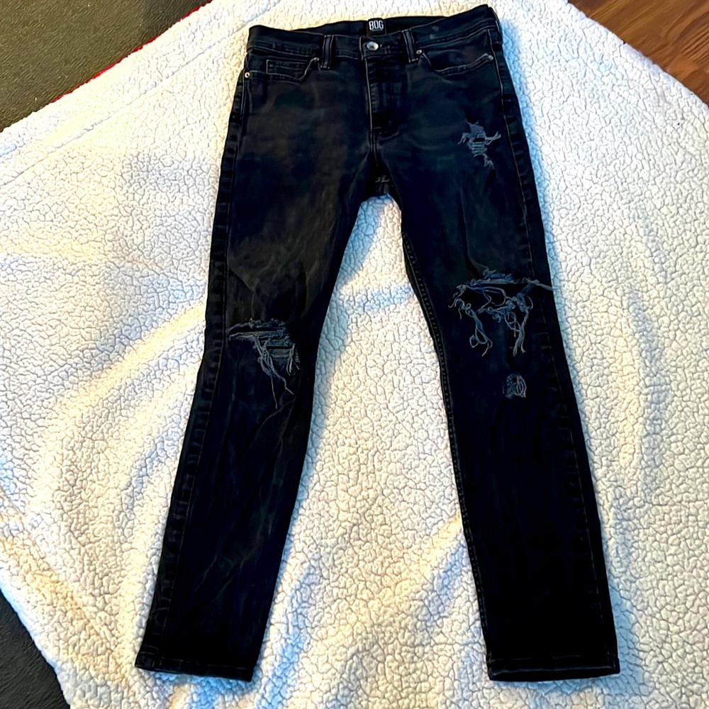 BDG- Urban outfitters men’s pants skinny stretch 32/30. Black.
